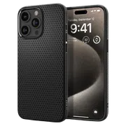 Ốp lưng Spigen Liquid Air iPhone 15 Pro Max Matte Black
