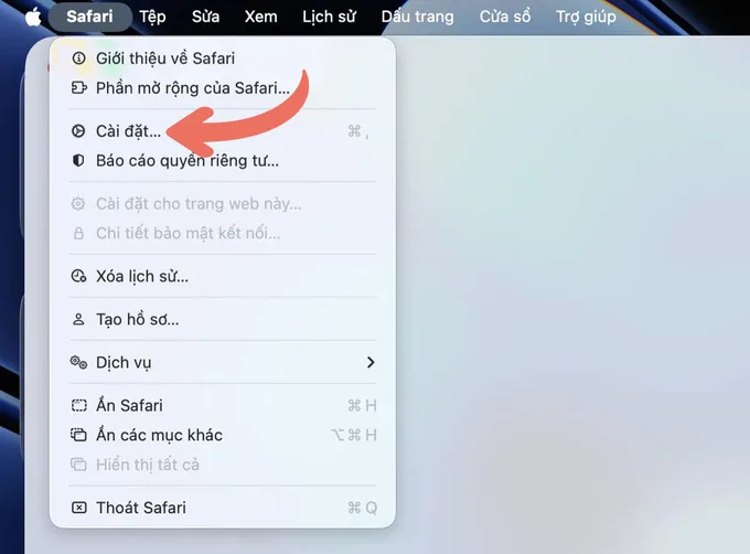Cách kích hoạt 120Hz trên Macbok bước 1