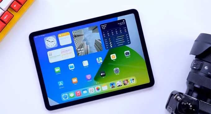 Màn hình iPad Air 5 256GB có kích thước 10,9 inch