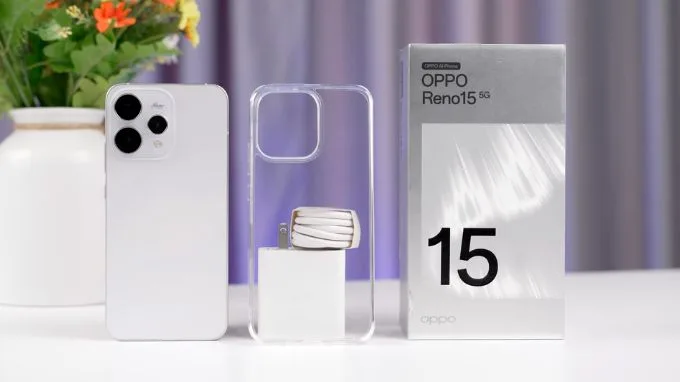 Thiết kế OPPO Reno 15 5G (12GB|256GB) (CTY)