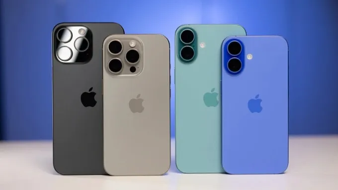 iPhone 16 series có mấy phiên bản?